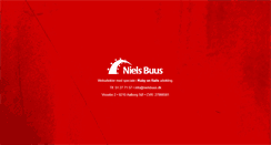 Desktop Screenshot of nielsbuus.dk