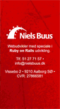Mobile Screenshot of nielsbuus.dk